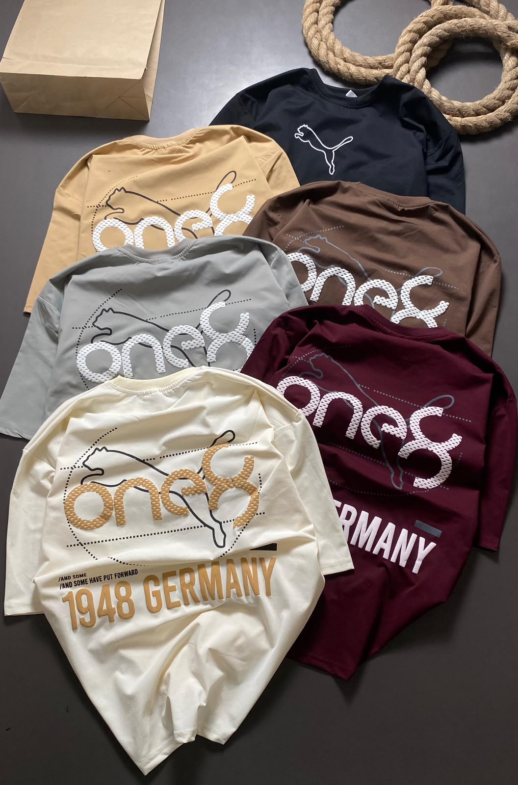 One& Oversized Long Sleeve Tee | Unisex Premium Streetwear